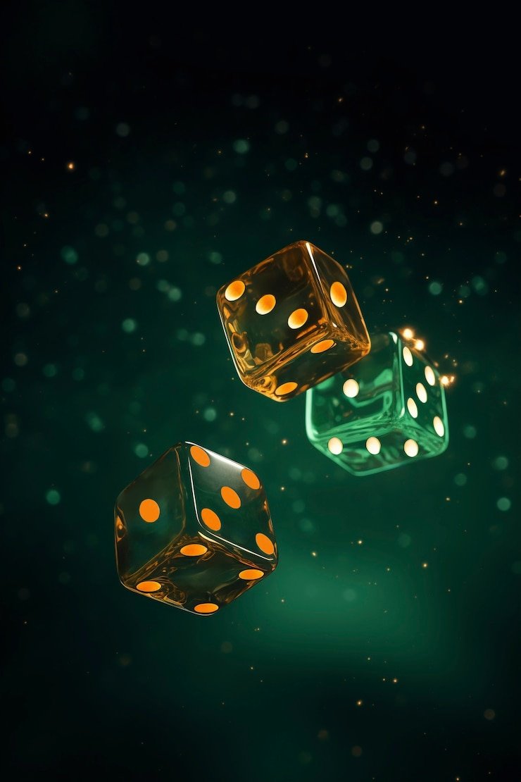 Studio live-dealer bwo303 dengan meja baccarat dan dealer profesional